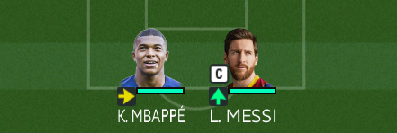 Game plan player status